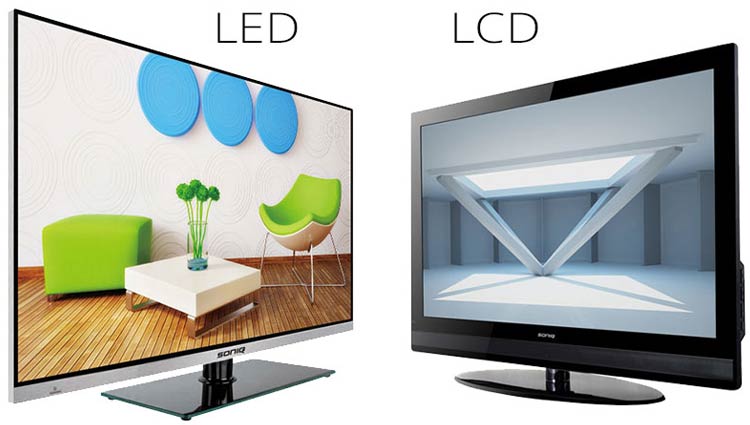 تفاوت بین تلویزیون های LCD و LED