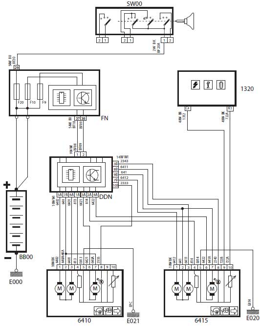 Electrical outside & Heater Folding Mirrors