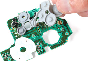 دکمه لاستیکی joystick