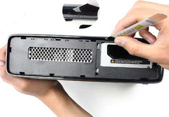 باز کردن پنل پایین xbox