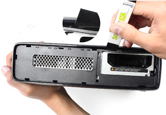باز کردن پنل پایین xbox
