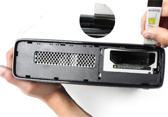 باز کردن پنل پایین xbox