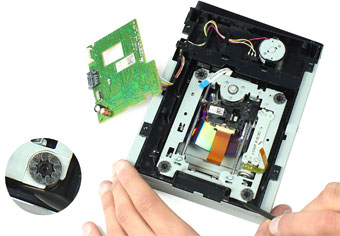مونتاژ نوری dvd drive