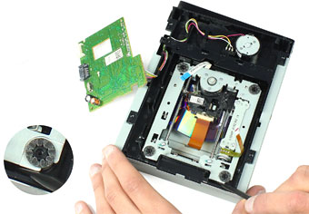 مونتاژ نوری dvd drive